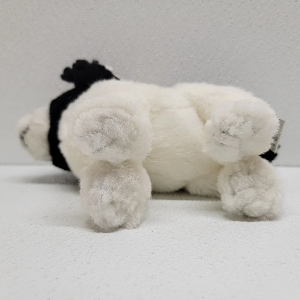 Dakin Baby Pups Brinkley Springer Spaniel White Black Puppy Dog Plush
